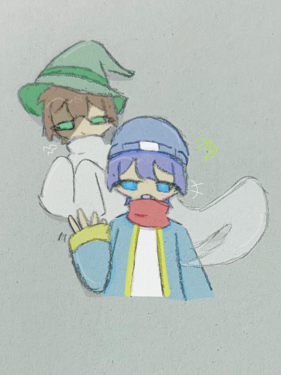 Mikimidoll's tweet photo. #実況者絵描きさんと繋がりたい
 #い・らす���と 
 #ゾム
 #緑色さんご自由にお使いください
#らっだぁ運営絵描きさんと繋がりたい
基本🧣 https://t.co/OxSUzl7wHn