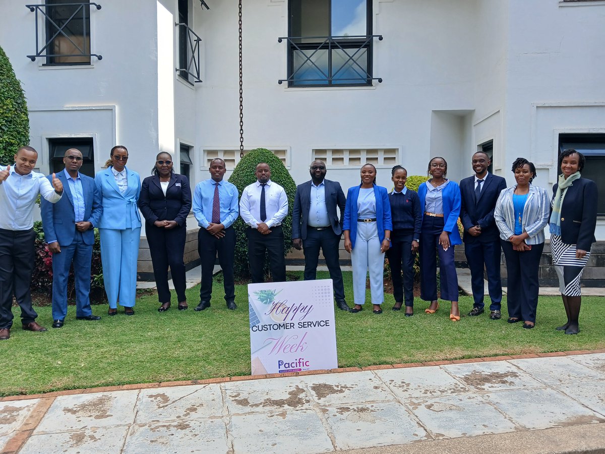 PacificInsKe's tweet photo. As we celebrate #CustomerServiceWeek2026, we’re honouring our team of insurance experts and support team who go "The Extra Mile" for you every day. 
From navigating claims to protecting what matters, we’re always in your corner. Thank you for your trust! 🌟👏 https://t.co/UA572nKAAz