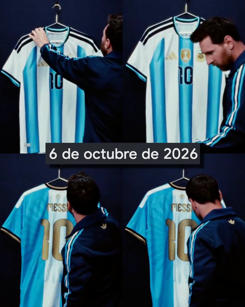 InvictosSomos's tweet photo. No es una semana normal. 

Esta semana, tristemente, veremos LA ÚLTIMA FUNCIÓN de Lionel Messi con la Selección Argentina. 

El 6 de octubre será el día del adiós definitivo del GOAT con La Albiceleste. 

Disfrutemos, muchachos. 

Parte del viaje es su final. 

EL ÚLTIMO TANGO Y NOS VAMOS.