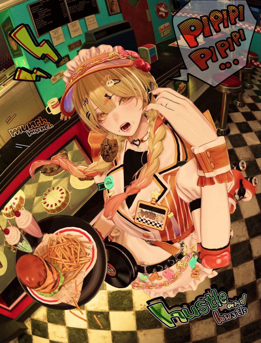 m4k1__x's tweet photo. ｢はーいお待ちくださ〜い｣
#Shuan3D #てんぱすおおもり https://t.co/OR2atHT2wZ
