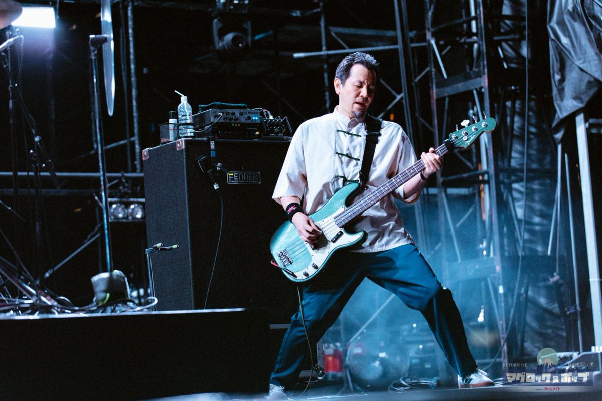 magurofujisonic's tweet photo. LIVE PHOTO - DAY2📸✨
Oct 4 Sun.🗻

ASIAN KUNG-FU GENERATION⚡

@AKG_information

その他の写真も公式サイトのPHOTO GALLERYで公開中！
https://t.co/sqPfFW4tlU

#magurockpop
#マグロックポップ

📸 by Yoshifumi Shimizu https://t.co/KIKQQxVpt9