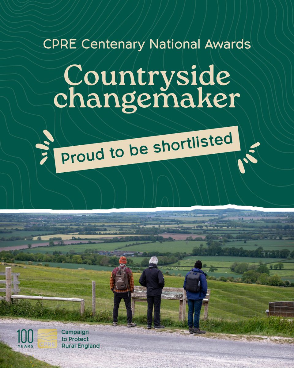 FriendsofLakes's tweet photo. We’re delighted that we've been shortlisted for @CPRE Centenary National Awards! 🙌 

Not once but thrice! Well done to former staff member (now volunteer) Jack, our engagement trainee Steph and to everyone involved with Dam Mire Wood! Details here:

https://t.co/0N7p599aon https://t.co/rbYgty7Lys