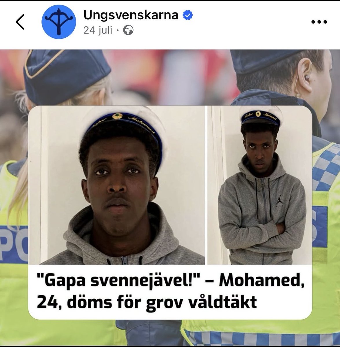 RichardJomshof's tweet photo. Så länge jag kan minnas har svenskar utsatts för olika former av rasism och svenskhat av invandrargäng. Problemet mångfaldigades dock när massinvandringen från MENA tog fart på allvar. 

Vi har genom åren kunnat se hur svenska pojkar har misshandlats, mordhotats och rånats, ofta under fullständigt vidriga former. De har blivit slagna med knytnävar och olika tillhyggen. De har blivit pissade på, fått pinnar uppkörda i baken och könsorgan inkörda i munnen. De har knivskurits och i vissa fall mördats. Många flickor och unga kvinnor har utsatts för liknande vidrigheter, inte minst sexuellt våld i form av överfalls- och gruppvåldtäkter där MENA-gäng har tvångspenetrerat dem vaginalt, analt och oralt. 

Denna rasism och detta svenskhat har ofta ignorerats och sopats under mattan. När det väl har avslöjats och kommit på tal har det ofta mötts av förnekelse och/eller olika bortförklaringar. Vissa har dessutom hånat dem som har pekat på problemen. Ibland har även offren hånats. 

Det är inte bara så att svenskarna håller på att bli en minoritet i sitt eget land. Folkutbytet sker dessutom under fullständigt vidriga former. Frågan är hur länge svenskarna ska acceptera detta.