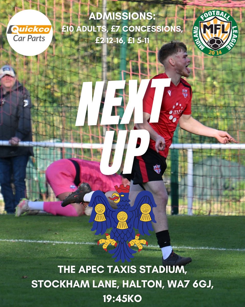 OfficialSGFC's tweet photo. 𝙏𝙊𝙈𝙊𝙍𝙍𝙊𝙒🔜

We’re on the road tomorrow as we head to Runcorn to play fourth place @NorthwichVicsFC💪

Hopefully we can build on Saturday’s late win and pick up another all-important three points!❤️🖤

Details below⬇️

#upthegeorgians https://t.co/8QlDBSJENj