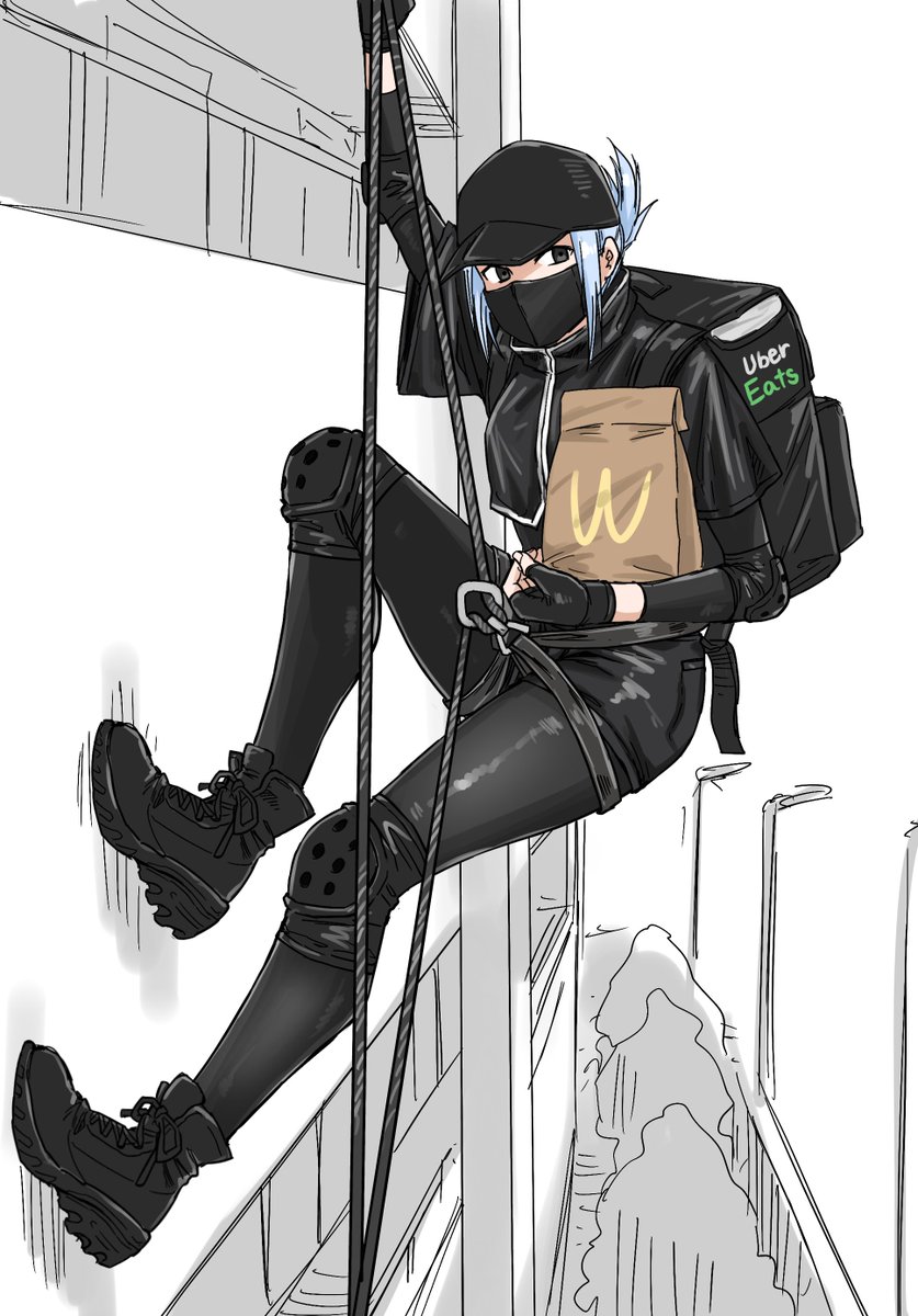 fuku_1028_'s tweet photo. ウーバーガール https://t.co/YhlTFLpjTD