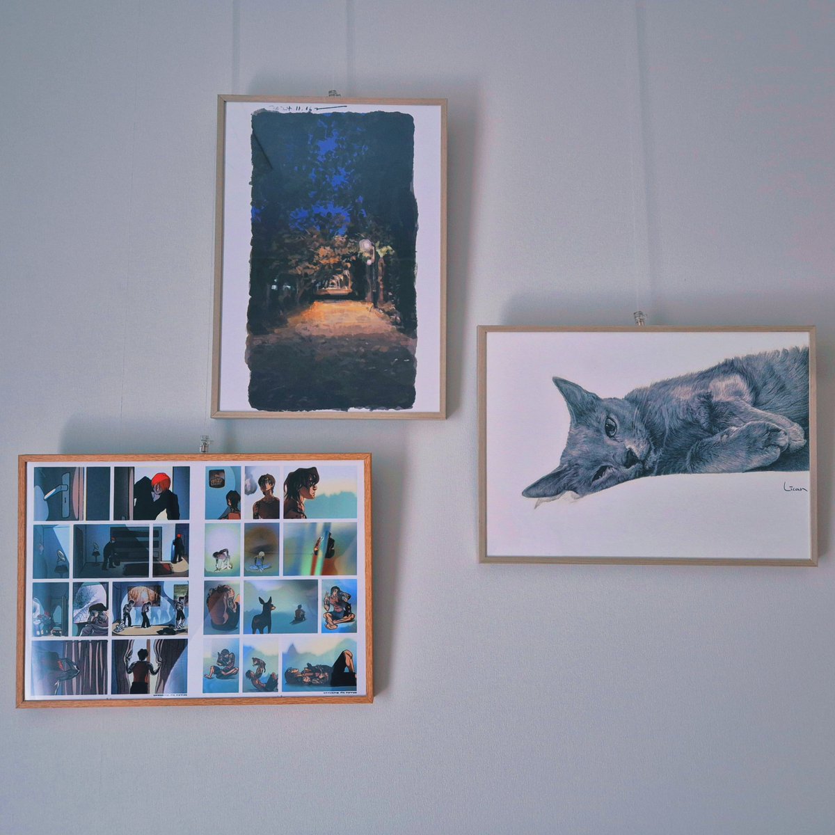 lily_surmoon's tweet photo. My favorite spot in my house - beautiful work done by the incredibly talented @dreamdopelovers

This is my safe place. I fall asleep watching this side of the wall and wake up to it, and it truly makes my inherently anxious heart feel calm. Perfect way start and end the day
Thank you for the wonderful work Robin LYSM ❤️🫶