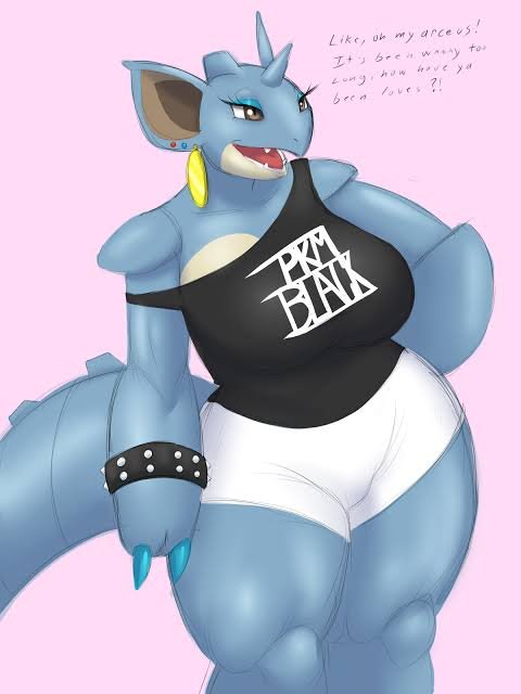 PoisonQueenMon's tweet photo. 👑 : "there sweetie, I'm Cassidy but you're welcome to call me Cassie if you want."

Name: Cassidy
Gender: ♀️
Age: mid 40s
Homeland: Kanto
Relationship status: Divorced
Nature: Bold
Species: Nidoqueen
Hates: PDFs, Perverts, Taboo wanters, gore, toilet engagement and rough play. https://t.co/WjkBCYM856