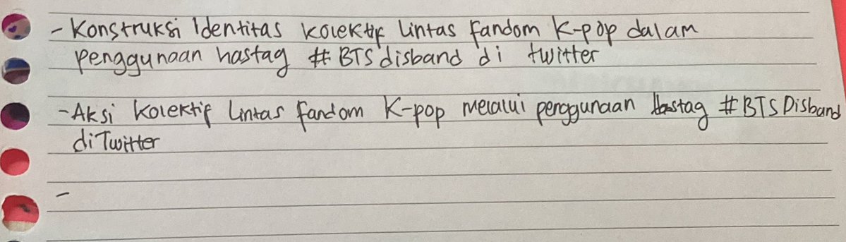 chrornehearts's tweet photo. wdyt judul skripsi https://t.co/Fjpqfd9hGi
