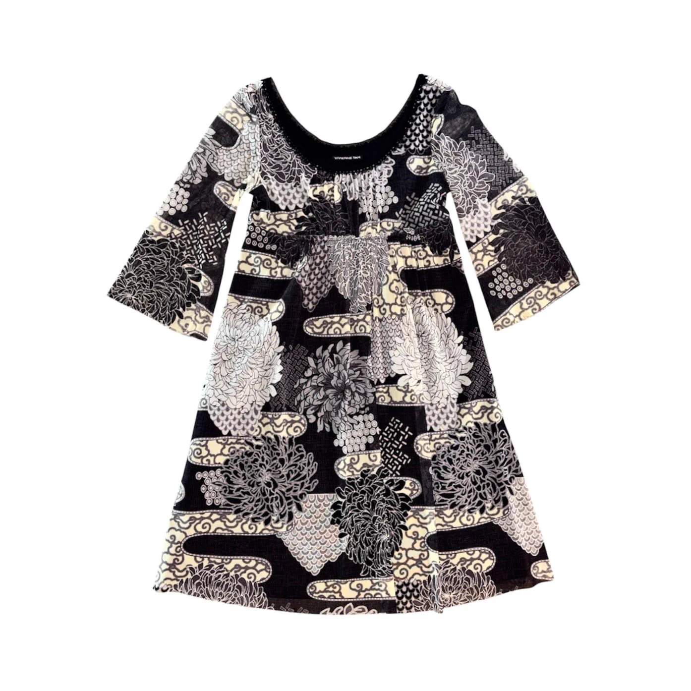 VIVIENNE TAM 半袖チュニック モノクロ 𝑀𝐼𝑁𝐸𝑅𝐴𝐿 on X: 