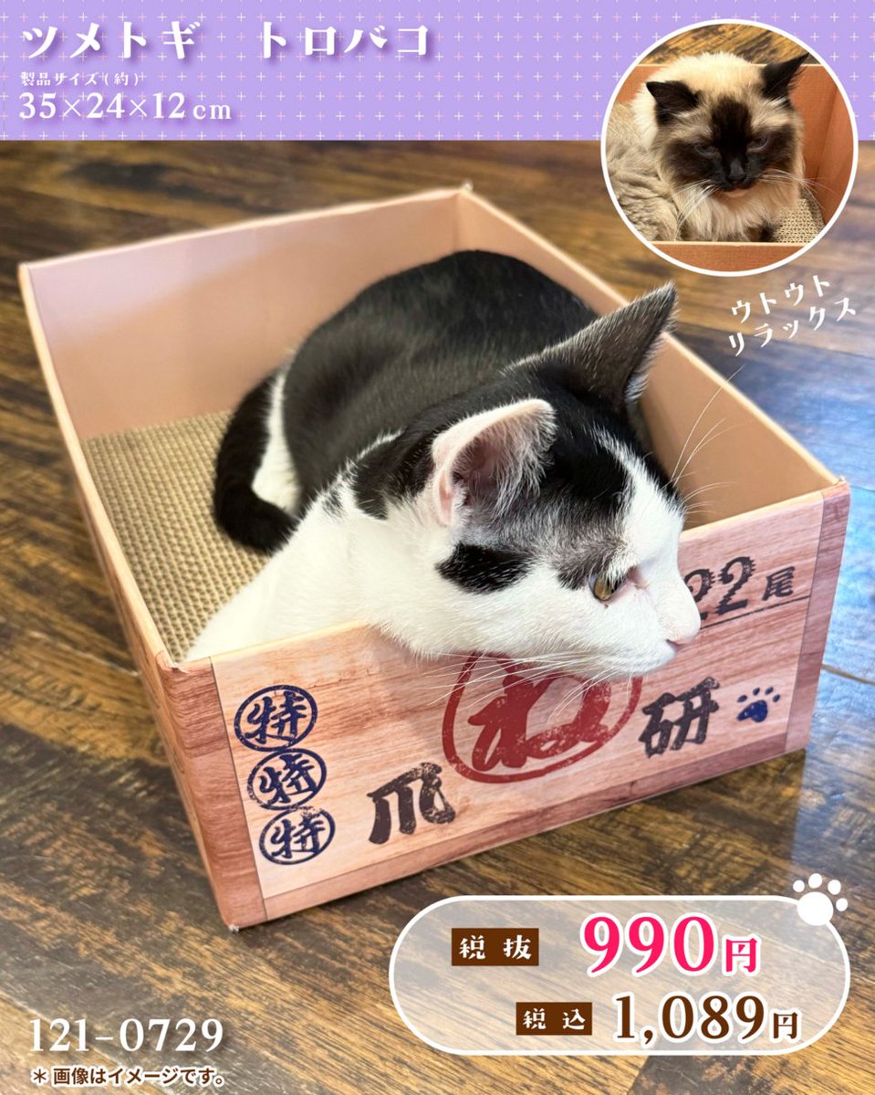 shimamura_gr's tweet photo. 10/6（火）15:00より、かわいい「爪とぎ」がしまむらパーク（オンラインストア）に登場！

一度入ったらネコちゃんがくつろぎ過ぎて出てこれない！？
猫ちゃんを虜にする映えカワ爪とぎです🐈
とぎカスがちらかりにくいのも嬉しいポイント♪

ぜひチェックしてください！

▼オンラインストアはこちら
https://t.co/TlPkMK13dZ