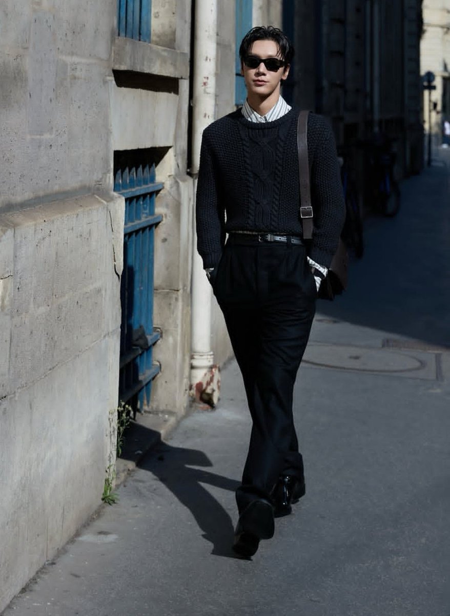 FashionistD's tweet photo. Daily dose of #TEN and he is wearing YSL https://t.co/Utx15Gp5v6