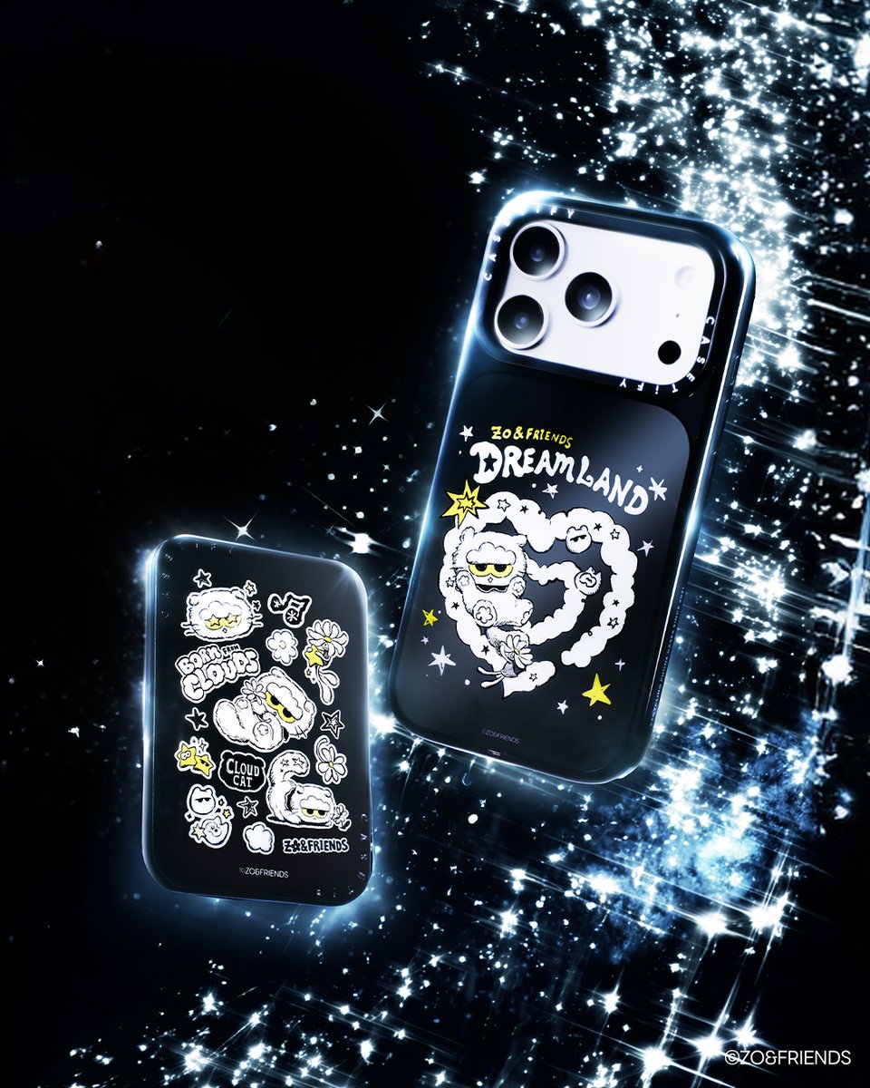 Casetify_JP's tweet photo. ZO&FRIENDS : DREAMLAND、ついに登場！

ウェイトリスト（先行販売登録）、ただいま受付中。24時間以内に登録して、先行販売をゲットしよう👉https://t.co/70l1ZQCGiM

いつでもどこでも、ZO&FRIENDSと一緒に。

先行販売登録：2026年10月5日17時
先行販売：2026年10月7日11時
一般販売：2026年10月8日11時

#ZONFRIENDS
#ZONFRIENDSxCASETiFY
#CASETiFY