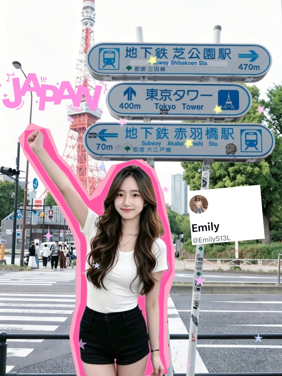Emily513L's tweet photo. 到東京塔打卡全是台灣人，人多到好像沒出國一樣🙄 https://t.co/LX3kWfQBL8