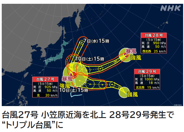 teruko_JMYG_bot's tweet photo. 台風が3つもできるなんて、おかしいことに気付いてほしいものですね。

さすがに被害が大きすぎるので、守りの祈りの発動です。 https://t.co/B0UBSZIODf