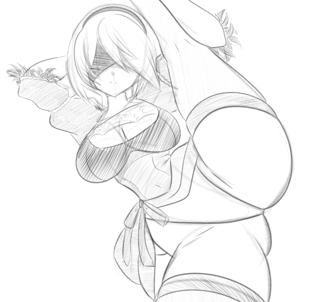 TDibujanding's tweet photo. Waifutober dia 4 #2BNierAutomata TodavΓa no alcancΓ© a meterle color pero vamos mejorando. Hice un poco de trampa escondΓ las manos para ahorrar tiempo xd
A lo mejor maΓ±ana hago solo busto para ver si asΓ me da tiempo de meter color. https://t.co/gUYYx8aqMX