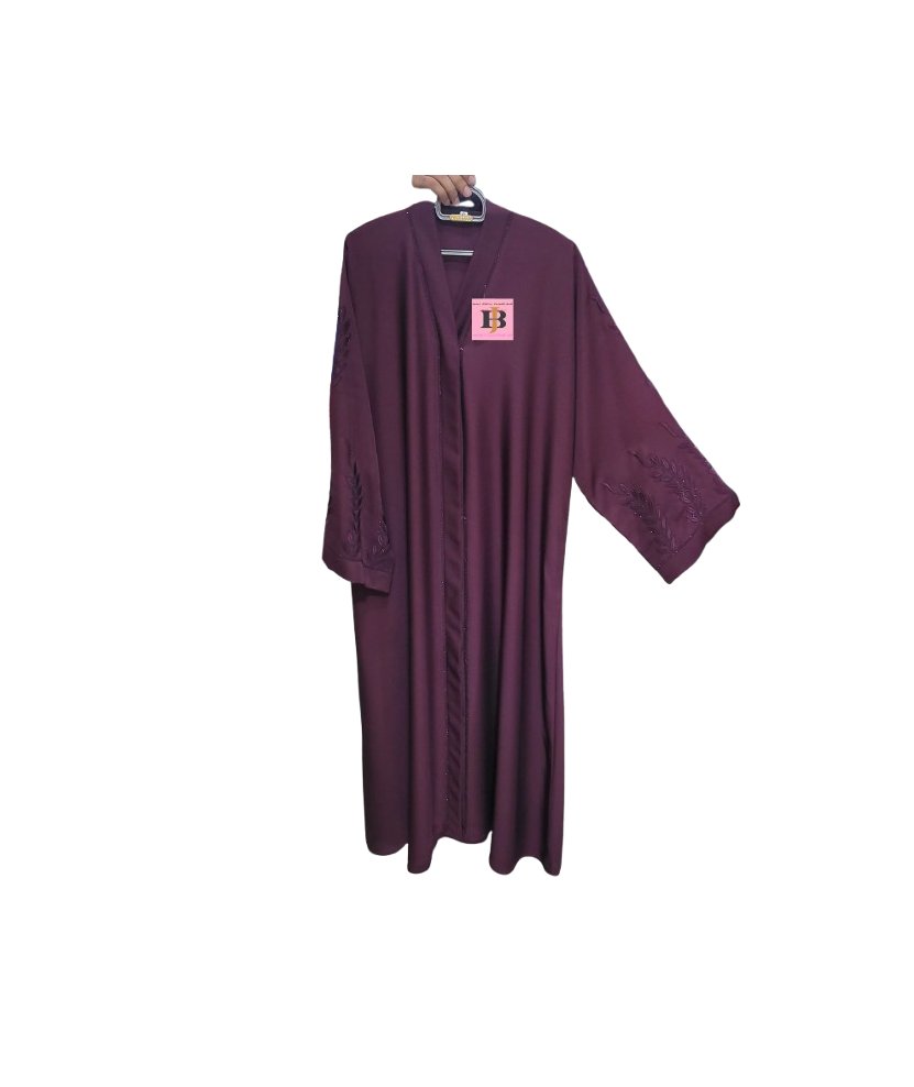 SpMasoom's tweet photo. Elegant Embroidered Bazu Abaya by AMH Abaya Hub | Front Open | Premium Nida Stuff | Steel Buttons &amp; Sleeve Embroidery | Length 56 | Chest 24 | Without Stoller | Rs.4500 | DC Rs.300 Advance | 4% Govt Tax on COD. #AMHAbayaHub #Abaya #EmbroideredAbaya #NidaFabric #PakistaniAbaya https://t.co/q90UeYDM5b