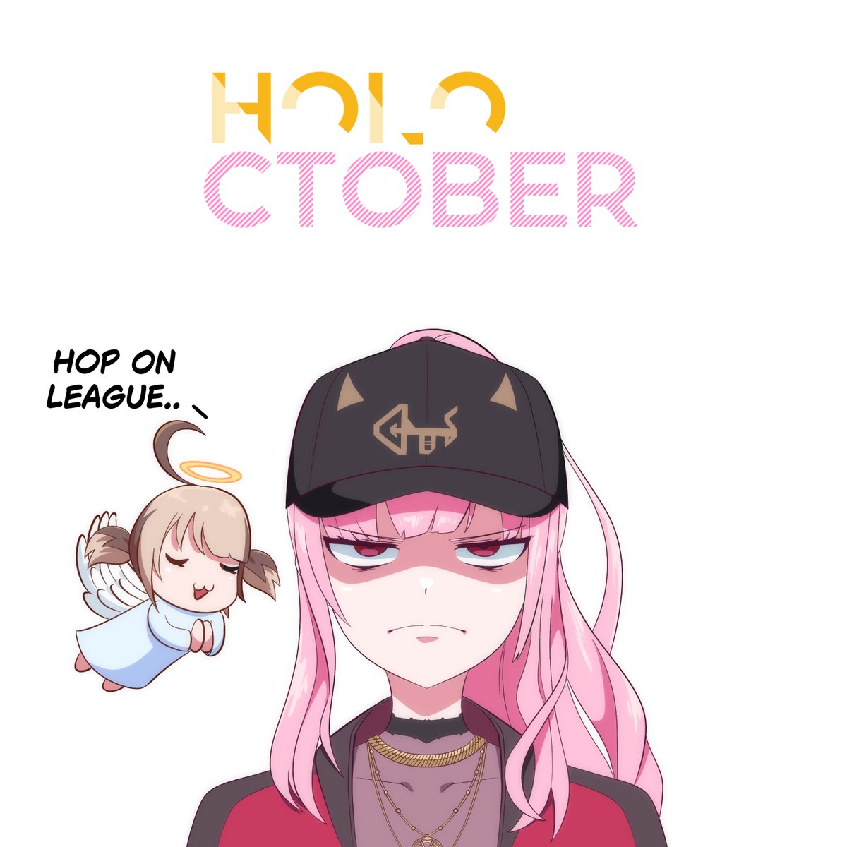 Cuddso7's tweet photo. Day 4: Angel, Mori Calliope's guardian angel offering guidance👧
#rkggk #callilust #holoctober #holoctober2026 https://t.co/mb4GCYESpN