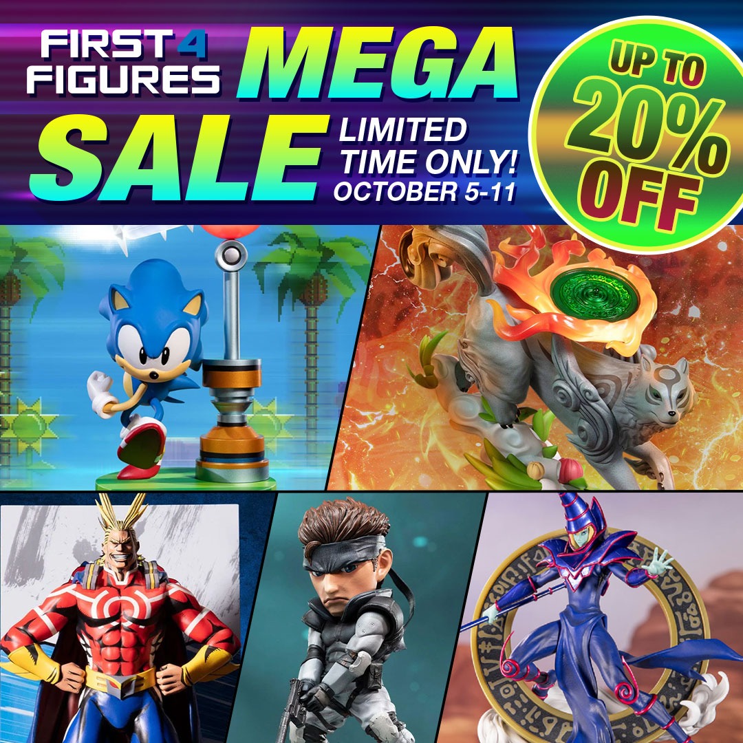 First4Figures's tweet photo. Explore our Weekly Deals! Get up to 20% OFF on select items! Don't miss out on these savings, available from October 5 – 11, 2026. Start collecting today!

https://t.co/ZIjhzjvLu5 https://t.co/aMdTR8nR4e