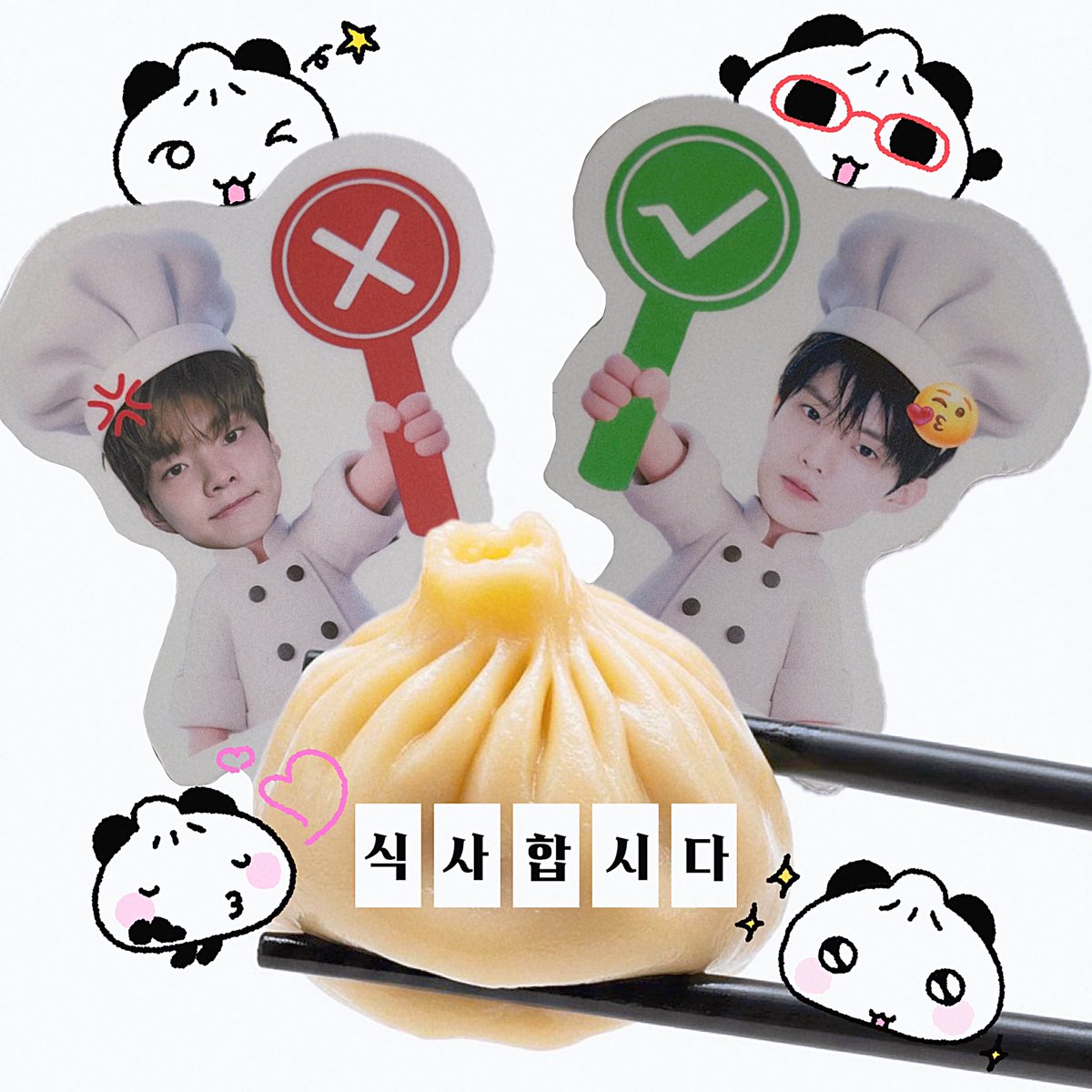 zerolovezip's tweet photo. .• ♡ #큐 생일기념 RT ⓔⓥⓔⓝⓣ ♡ •. 

✰. 뀨슐랭🥟🥢🧑🏻‍🍳 (5명)

✰. 미니우치와 🩵 (2명) https://t.co/czNCZorLT0