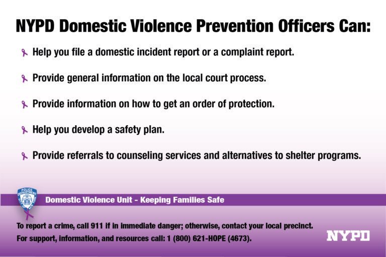 NYPD62Pct's tweet photo. If you are a victim of domestic violence, you may feel scared, helpless, and/or vulnerable.  REMEMBER, you are not alone. Have questions?  Need help?

📞 NYC DV Hotline: 1-800-621-HOPE (4673)
📞 NYS DV Hotline: 1-800-942-6906
📞 62 Precinct Domestic Violence: 1-718-236-2611 https://t.co/1plMaGdmgx