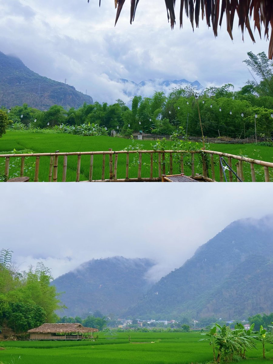 Blueeback's tweet photo. Mai Chau offers quiet magic: peaceful homestays, gentle waterfalls and hot springs. A place to slow down, breathe deeply and escape Hanoi’s relentless rush—so you can rest, recharge and feel whole again. https://t.co/oZswlNoNCN