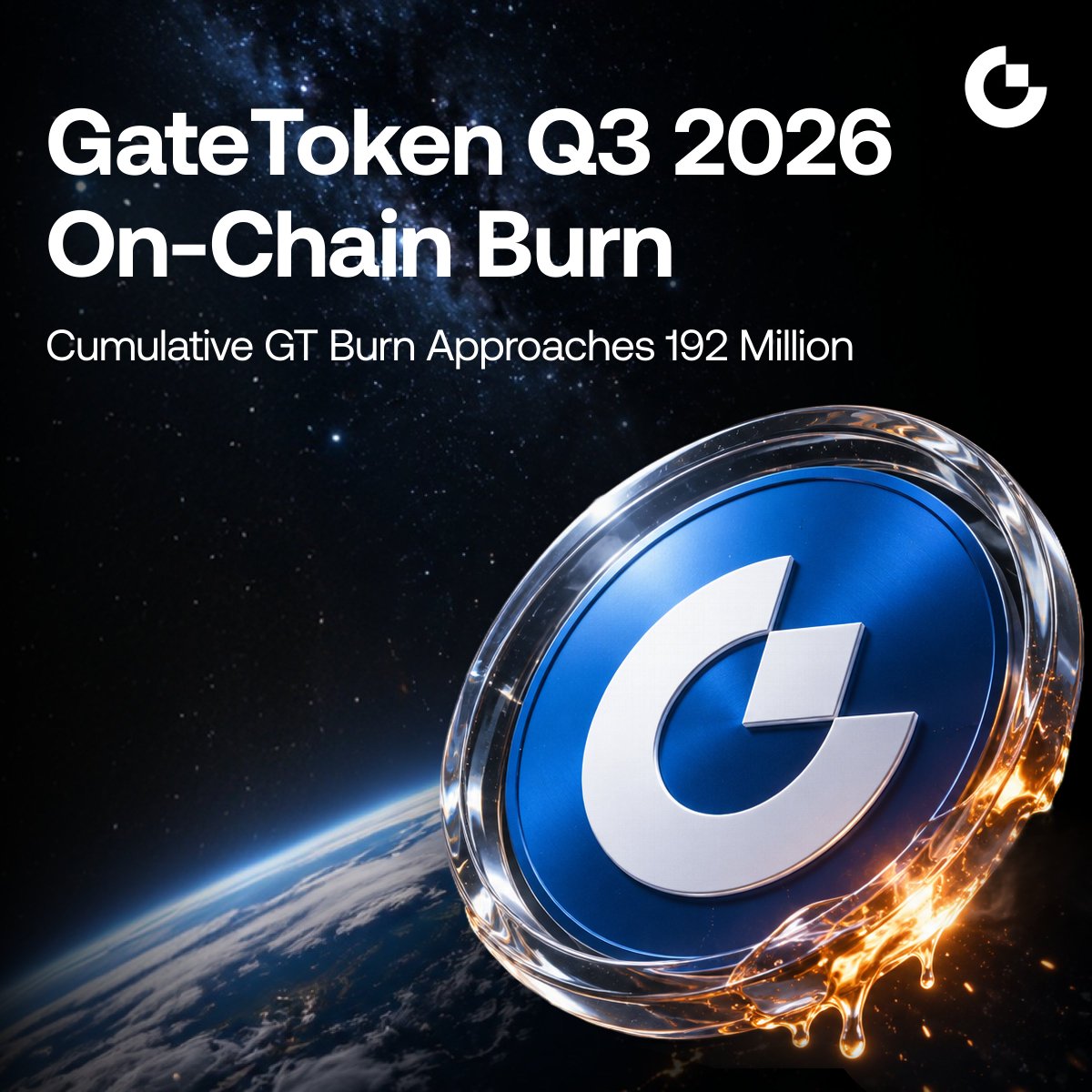 gate_african's tweet photo. 🔥 Q3 2026 GT On-Chain Burn Complete!
🔹 GT Burned: 1,987,321 GT ($22.35M)
🔹 Cumulative Burned: 191,934,541 GT ($1.504B value)
🔹 Supply Reduced: ~63.98% of total original supply destroyed

Gate continues to strengthen GT’s long-term deflationary economy through transparent and disciplined quarterly burns.

📖 Details: https://t.co/d8sXPfEIxt

#GTBurn #GateToken $GT