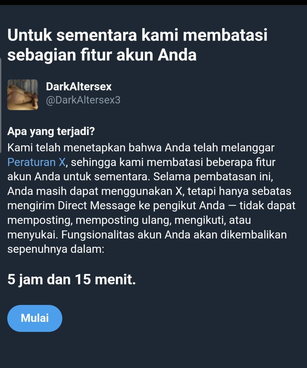 DarkAlters3x's tweet photo. @alfianan902 @haggget0f Akun kedua blur doang masih kena juga. Ini hitam putih juga masih kena lg kemarin, mknya males 🙇‍♀️ https://t.co/sNCGLX65BN