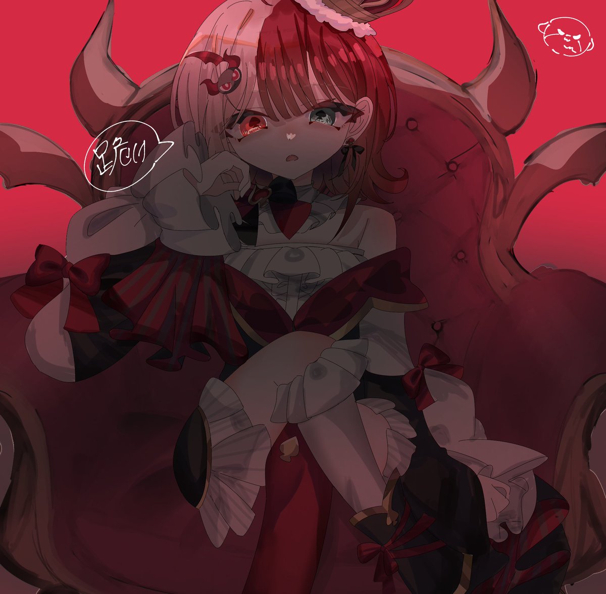 syumaru92's tweet photo. #あくび新衣装
#でもんすぺ絵ど
これは良いですよね…？ https://t.co/y5g8xXpBQR