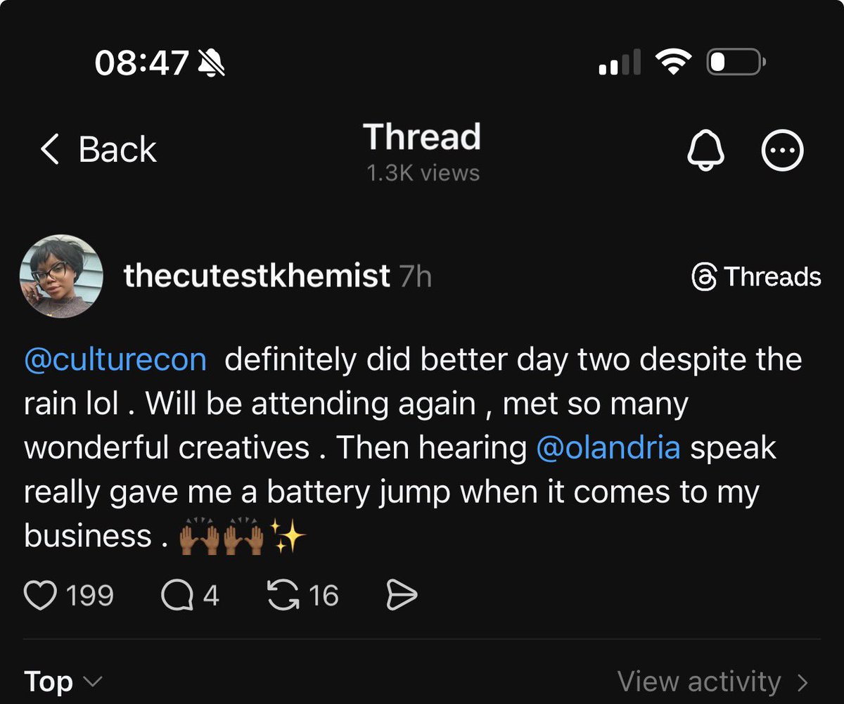 ekiloui's tweet photo. You opened a video you’re tired off to leave a response about your supposed tiredness, you’re not making sense.
Check out the reviews of people who actually paid money to listen to her speak… no one forced you to be here. But since you’re interested, join the conversation. https://t.co/ZQ7wlO1jSI