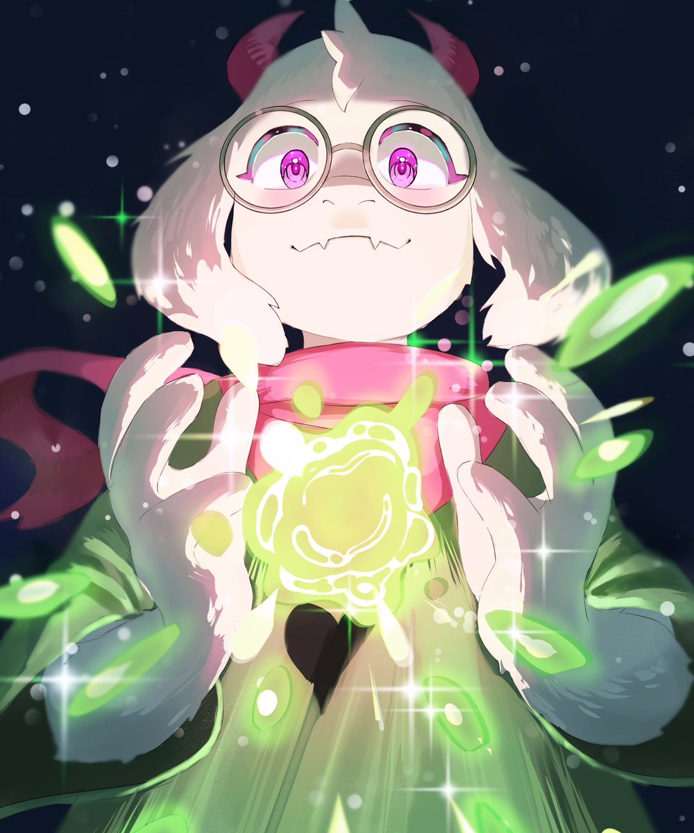 gunniwatori's tweet photo. #deltarune 
ラルセイの魔法 https://t.co/mBfwIsTTne