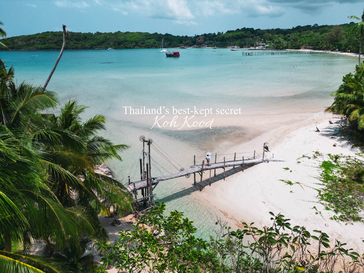 jozedcaal's tweet photo. Koh Kood, Thailand’s best-kept secret: untouched beaches, turquoise water, and a laid-back island vibe. Save it for your next Thailand trip. https://t.co/S18zE0AGTJ