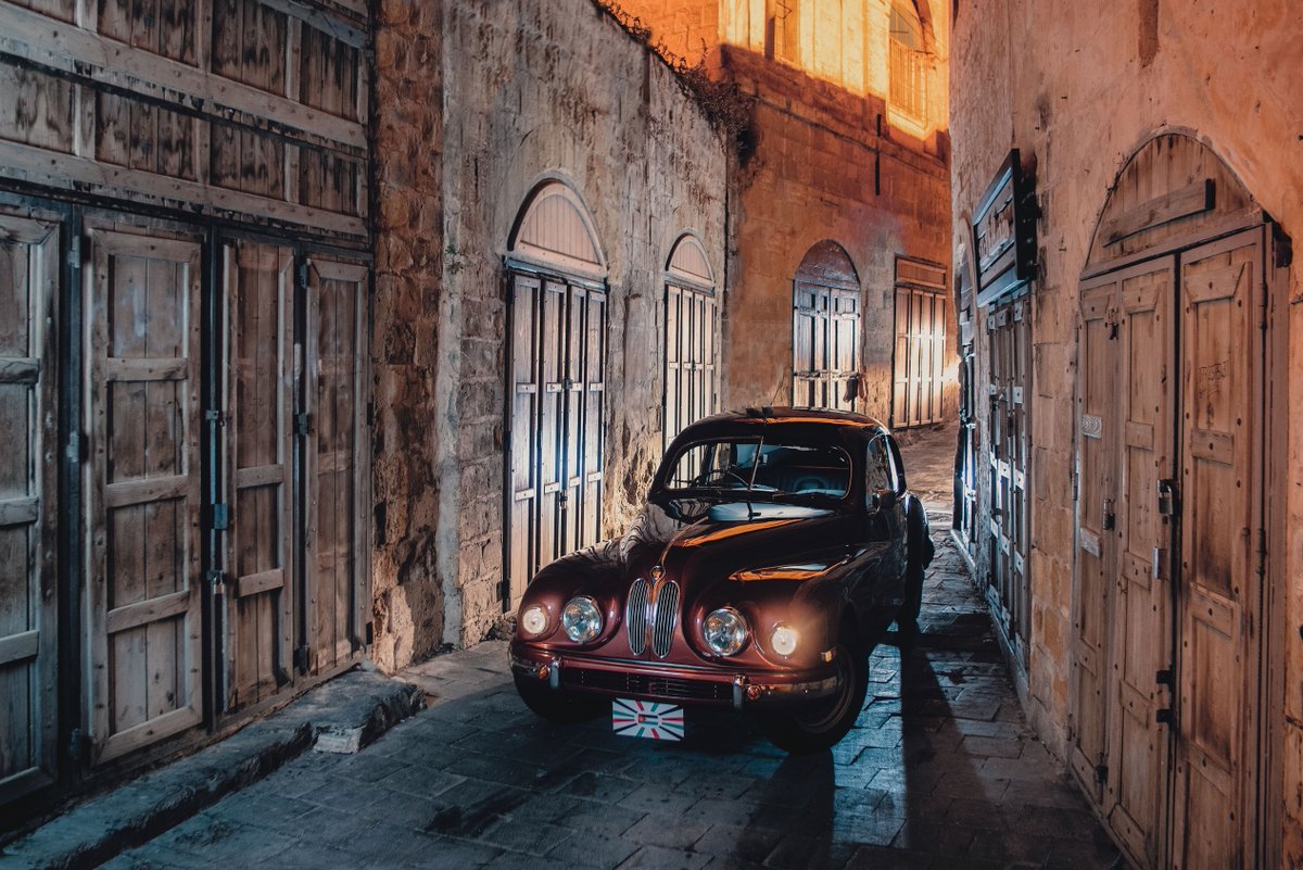 VisitJordan's tweet photo. Vintage engineering set against the historic architecture of As-Salt downtown streets.

Discover more classic vehicles and the stories behind them at the @RoyalMuseumJo!

#KingdomOfTime #VisitJordan #ShareYourJordan #Jordan https://t.co/9c5zm3U0Tv