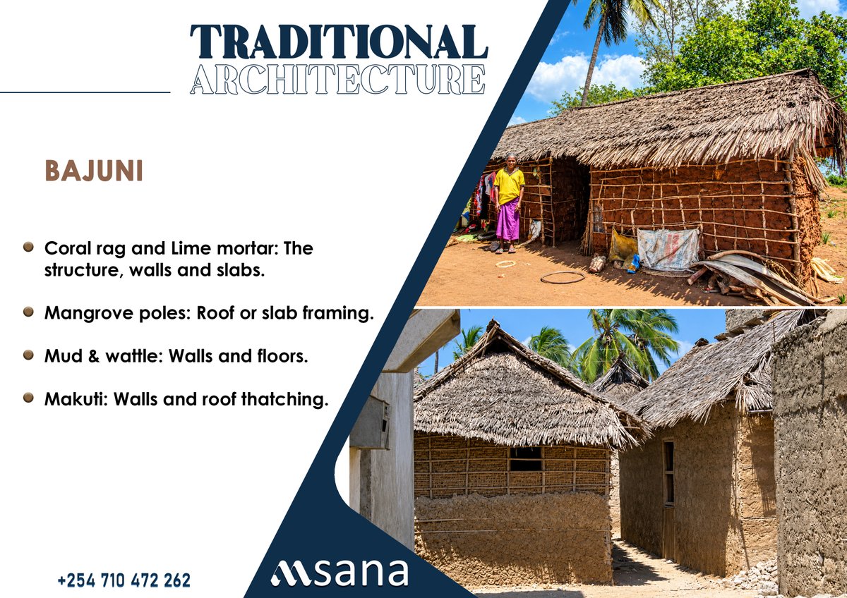 archdanieltoo's tweet photo. Bajuni traditional house balances Islamic modesty, coastal weather adaptation, and local marine ecosystems. It has two distinct architectural types; Stone and mud + thatch house.
#MainaAndKingangi No Kings South Africans #NithiBridgeTakingShape The Equitable Party Pesa Mfukoni https://t.co/1cB4KTSCrg