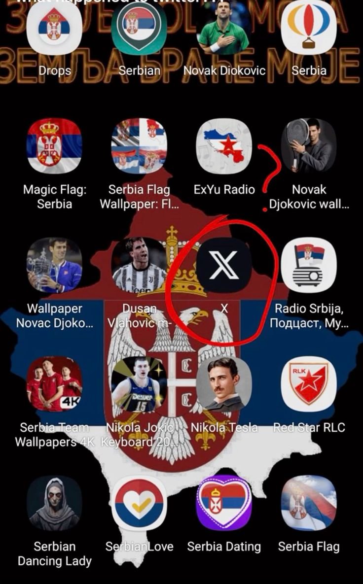 mokrymors's tweet photo. my phone's kinda old so the twitter icon was still the old one but it just randomly updated today to X :( is there a way to change it back? i hate how it looks https://t.co/QnJo1aXvMG