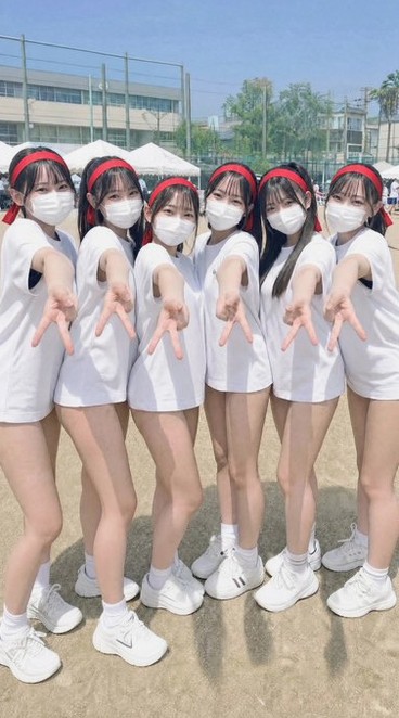 Hi18603267's tweet photo. 体育祭での最強アシコキみたいひといる？？ https://t.co/rtsgb8U88n