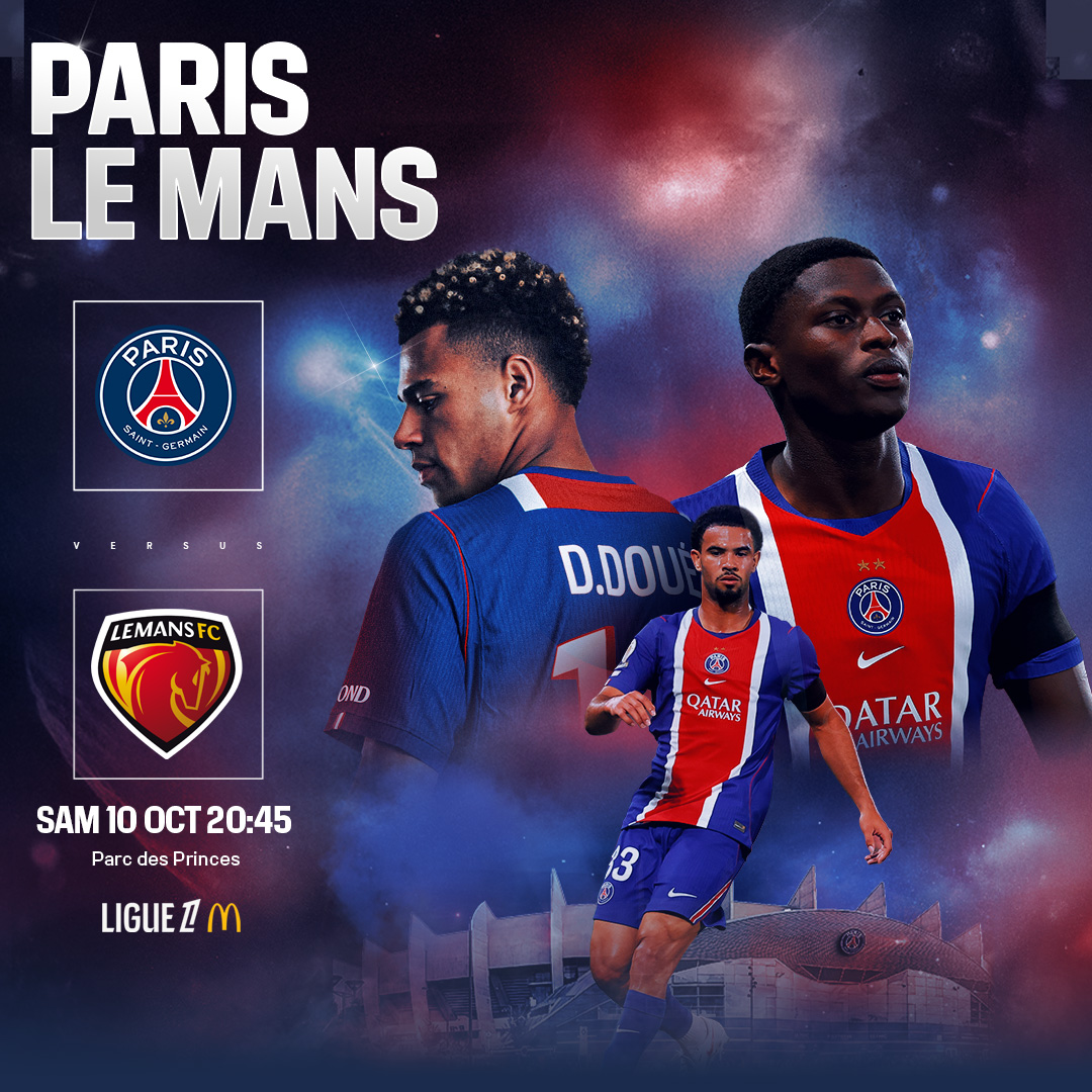 PSG_inside's tweet photo. La Ligue 1 est de retour au Parc des Princes ! ❤️💙

Après la trêve internationale, les Rouge et Bleu retrouvent leur public avec la réception du Mans. Venez soutenir le PSG pour cette nouvelle affiche de championnat et vibrer au rythme de l'ambiance unique du Parc !

🎟️ : https://t.co/zUoYJKVjHM