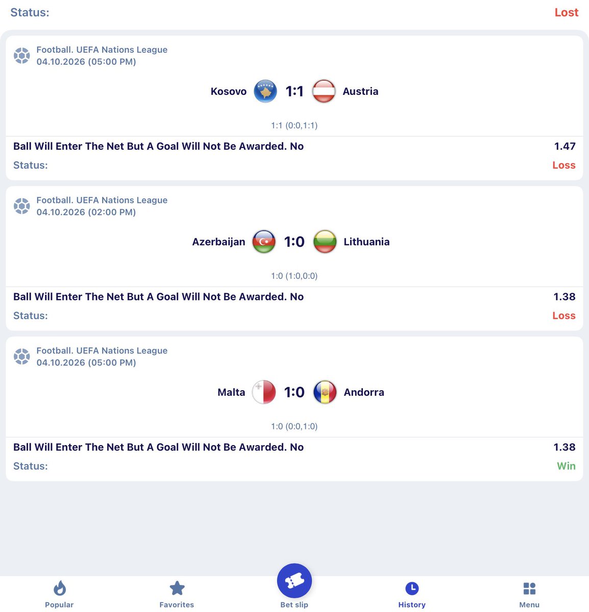 Kingkingso0101's tweet photo. @PariPesaNigeria @PariPesaNigeria I just sent an urgent DM regarding an accumulator settlement glitch on Ticket ID 88269031933. Your system marked my winning 'NO' selections as lost for the Azerbaijan and Austria legs. Please check your inbox and escalate this to a supervisor. https://t.co/pyDfMTqrRp