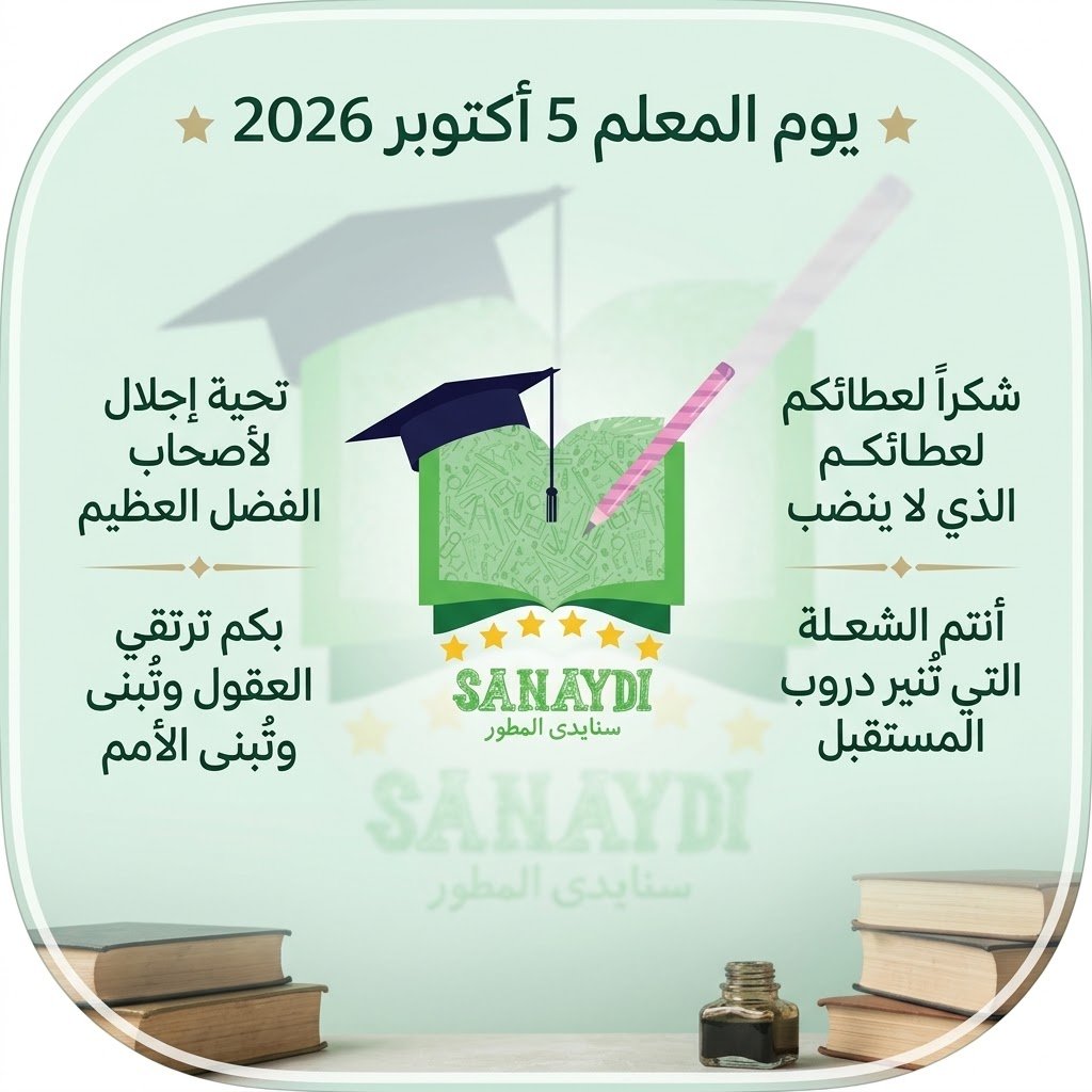 snaydi12's tweet photo. #اليوم_العالمي_للمعلم https://t.co/Ud2OctcXdK
