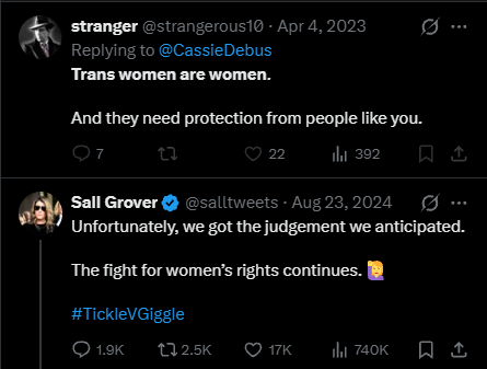 antigenderist's tweet photo. @BConn39 You people are sick. https://t.co/u91y9k3uum