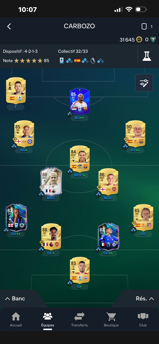 nby6e's tweet photo. @Diaby_lv1 Pas mal, J’ai eu de belles récompenses futchamp je viens de tout changer https://t.co/P8KXiBg0id