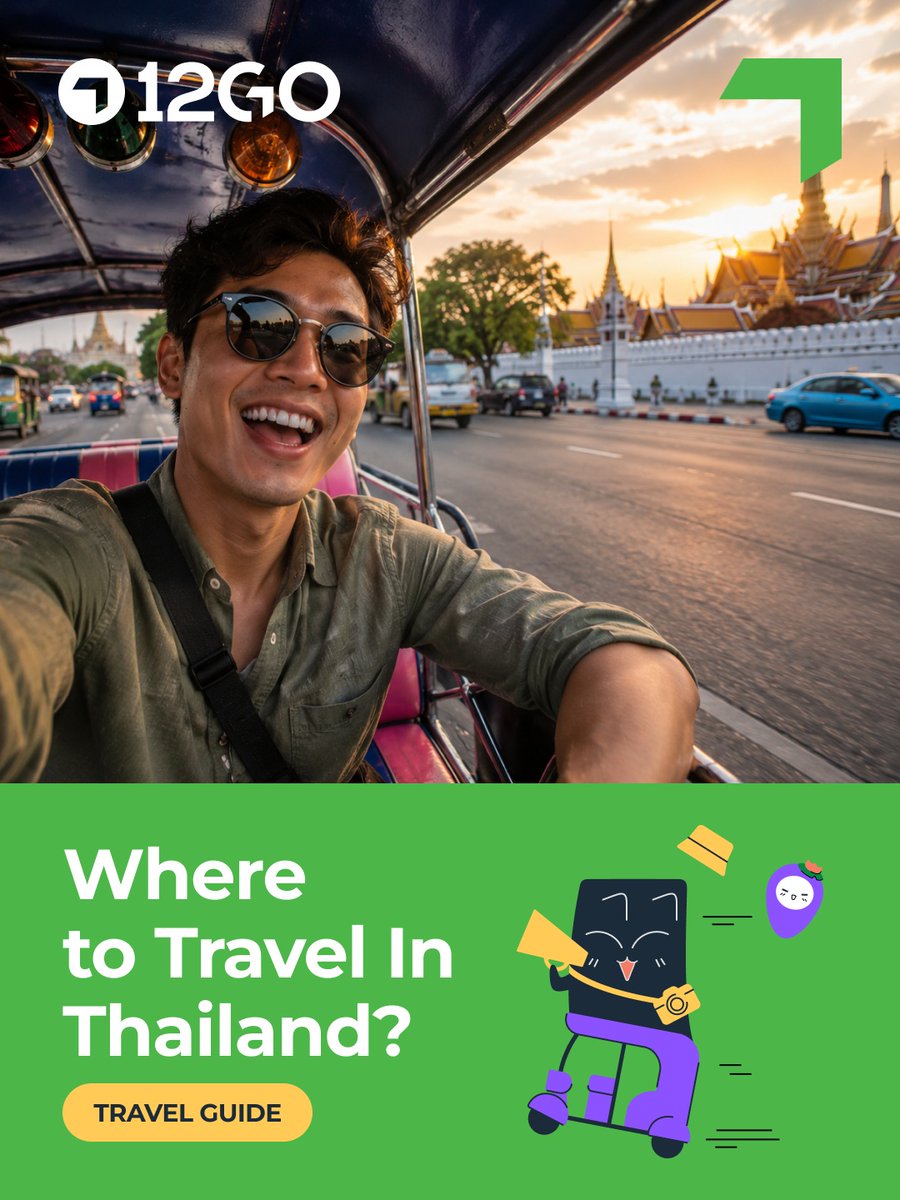 Culebroc's tweet photo. How many of these Thailand destinations have you visited? Bangkok, Phuket, Krabi, Chiang Mai, Koh Samui, Koh Phangan, Koh Tao, Pai, Ayutthaya, Koh Lanta, Koh Chang, Khao Sok. Count them up. Which one is next on your list? https://t.co/Gy5sMGJtG4