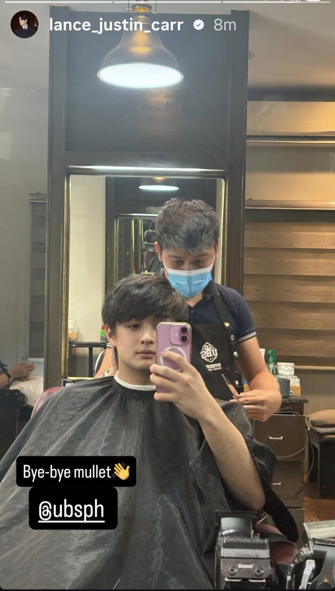 _Pr3tty1nP1nk_'s tweet photo. Bagong tabas na sya! 

#LanceCarr https://t.co/fCSNYijlT9