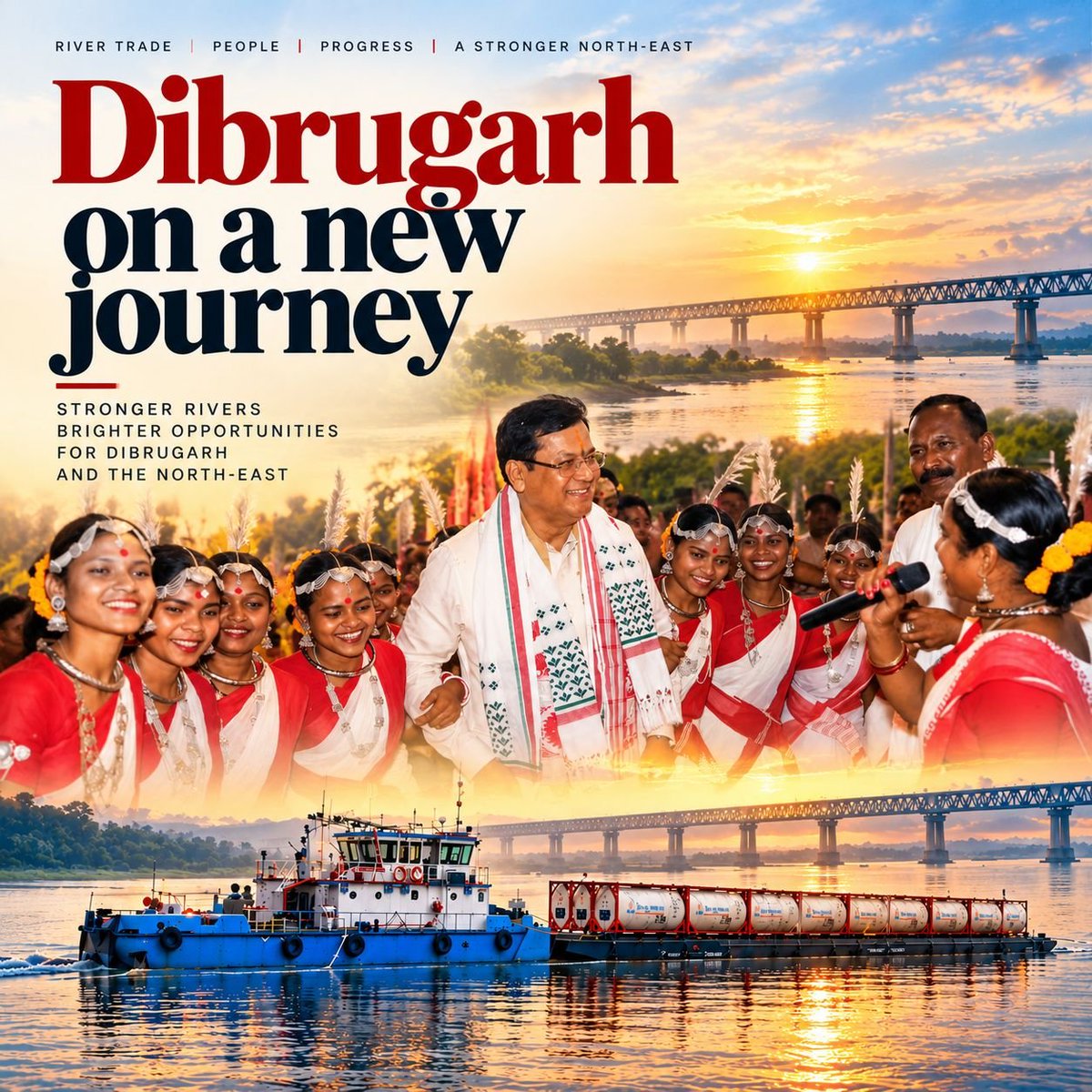 AnshVerma02's tweet photo. When local strengths meet modern infrastructure, new opportunities emerge. Dibrugarh has the potential to become an important gateway for Assam’s growth story. #DibrugarhGoesGlobal
https://t.co/P8UfgwzCO8