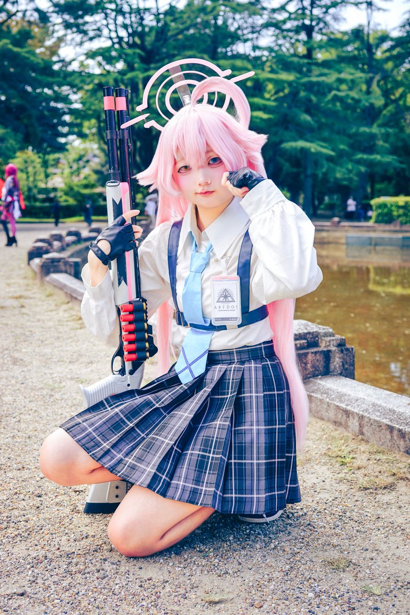 shap_0327_'s tweet photo. コスプレ/cosplay
꒰ ブルーアーカイブ/小鳥遊ホシノ ꒱

       ゆとりが大事 本気だすのは まだまだ

 #アコスタ #アコスタ鶴舞 https://t.co/8S1PSJerM3