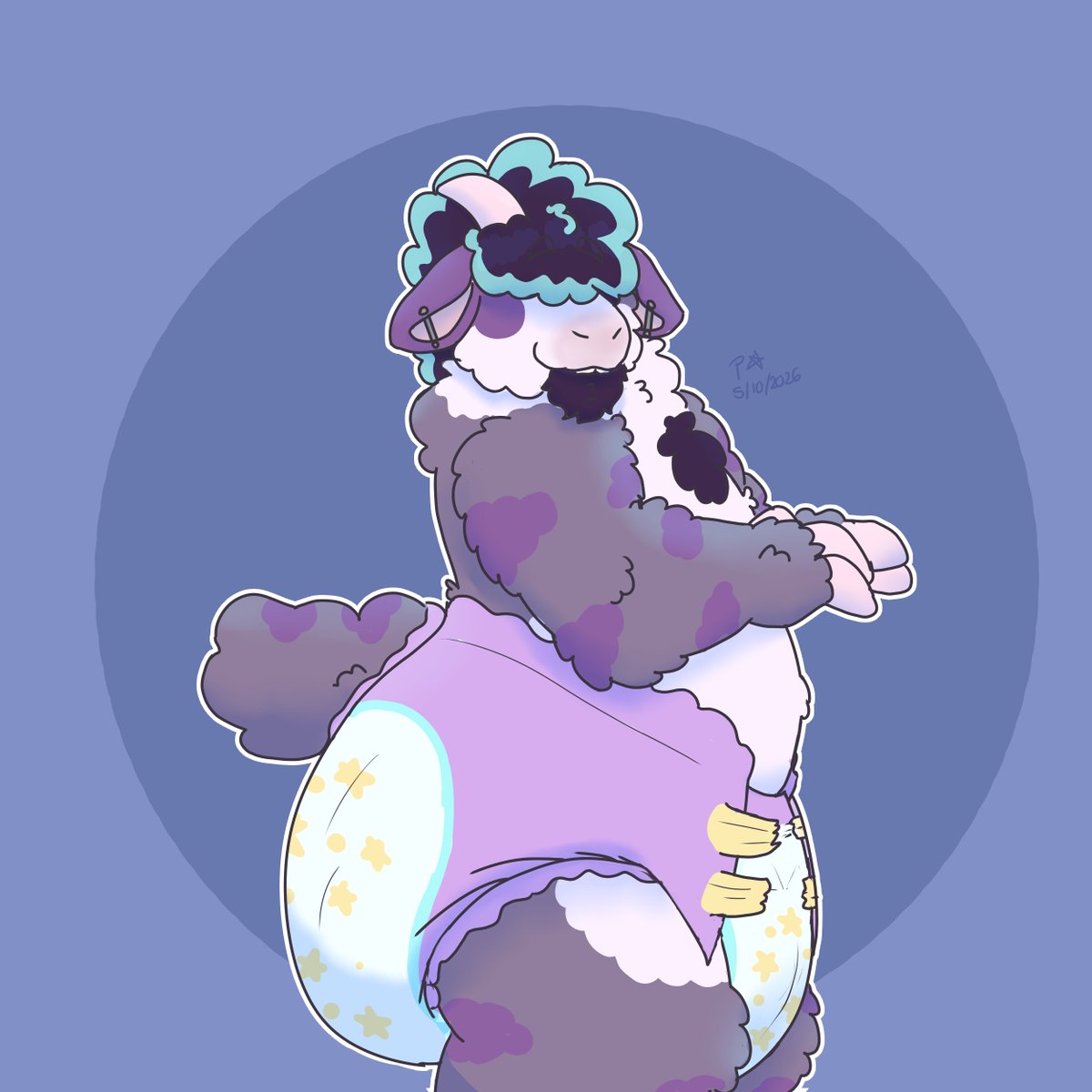 Stinkybabyratt's tweet photo. I had to draw Dany like this, really love the concept of him turning into a fluffy sheep <3
#abdl #babyfur #diaper #diaperart #diaperfur #abdlart #furry https://t.co/N3QNjglhS4