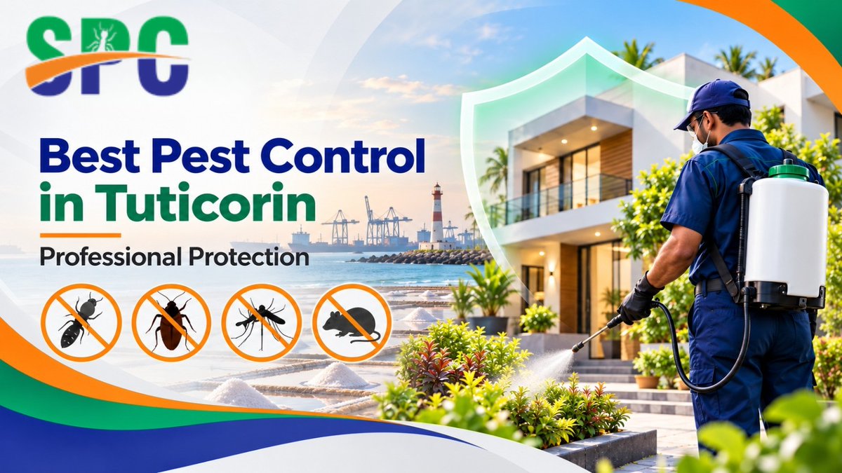 spc_madurai's tweet photo. Best Pest Control Services in Tuticorin 🏠🛡️

🔎 Read the full blog and learn how to choose the right pest control service in Tuticorin.
https://t.co/t0tYnUVq0R

#PestControlTuticorin #BestPestControlServices #SaiPestControl #TermiteControl #CockroachControl #MosquitoControl https://t.co/JZiZrsumHb