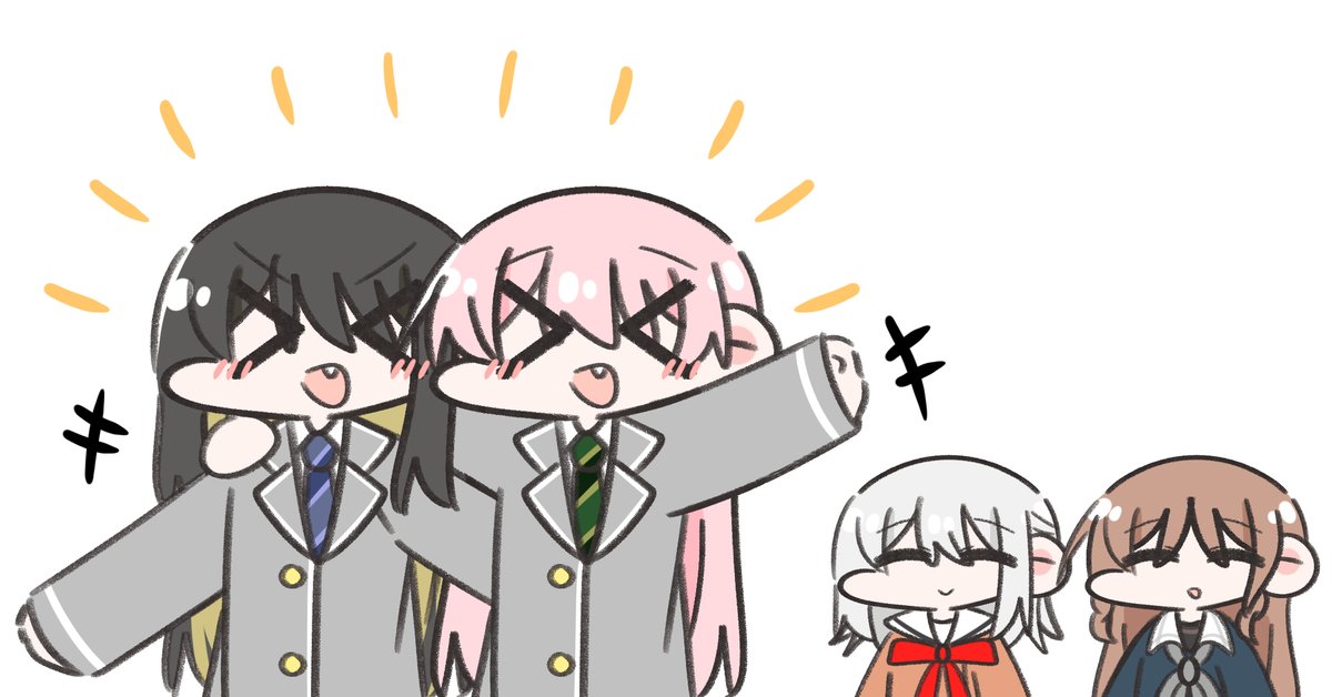 kamibandream's tweet photo. あのそよ&amp;らいみく

#MyGO #家団 https://t.co/gbU5GRjSyS