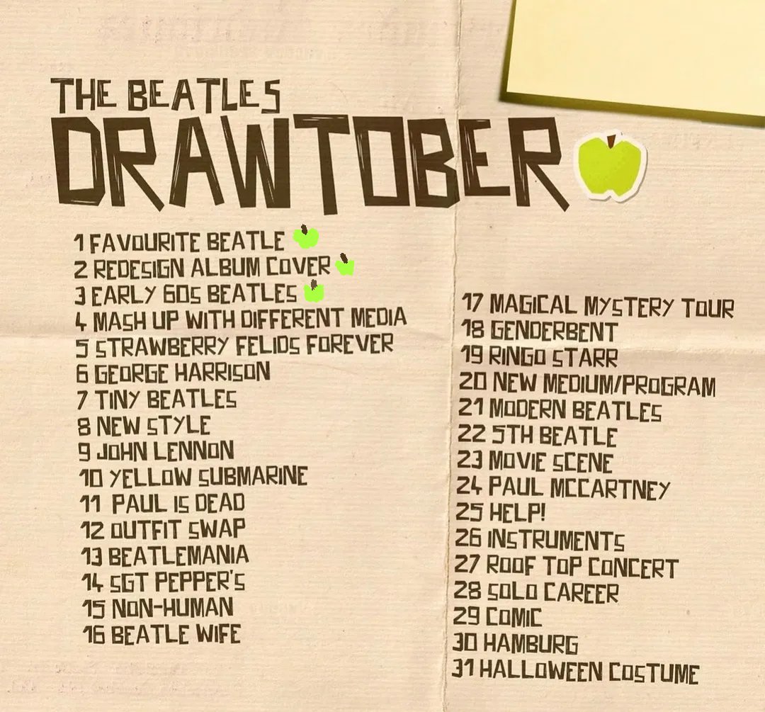 MrApple1980's tweet photo. Day 3
#art #thebeatles https://t.co/JQLqrvp5iS