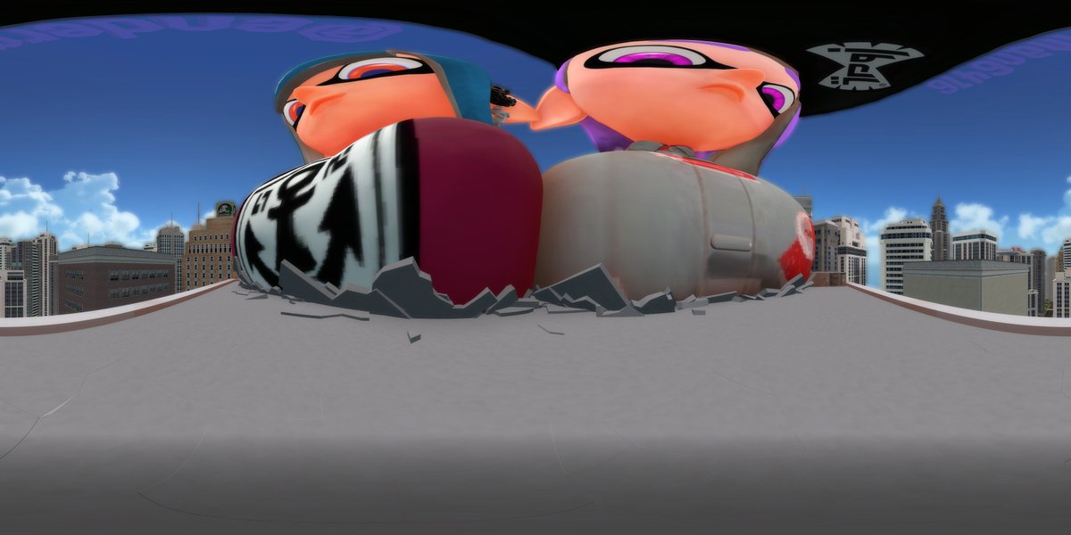 Enderman6416's tweet photo. Resting Sisters https://t.co/6kKzDck7Kz