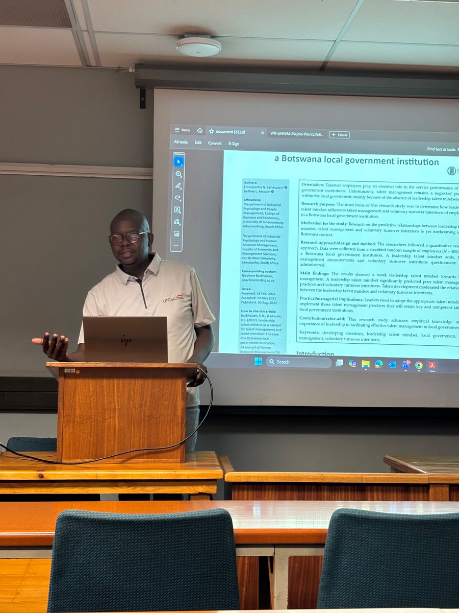LinguisticUnisa's tweet photo. We are excited about our dept writing retreat this week. This is an important event that gives academics dedicated time to work on their research &amp; meet publishing goals 😎 Wish us luck &amp; send good writing vibes our way!

Dr K Shaku &amp; Prof N Letsoalo (CoD) kick off the retreat. https://t.co/0ONXiy1ZTn